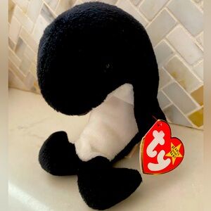 Beanie Baby Whale - Waves